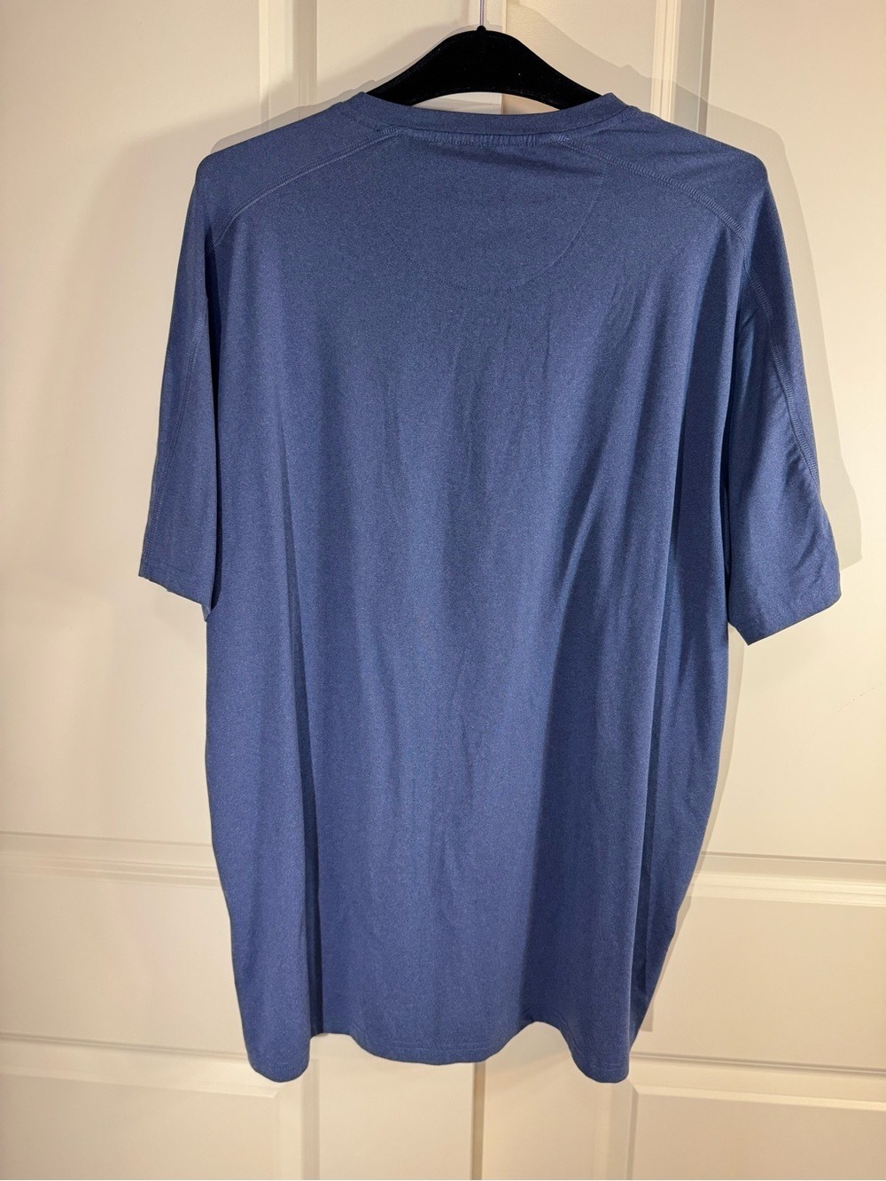 Callaway Men's Opti Dri Slate Blue Performance Crew Short Sleeve Shirt XL - Picture 2 of 4